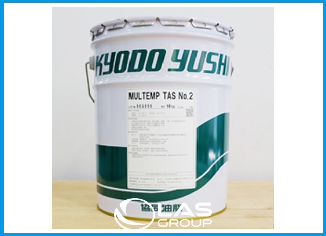 Kyodo Yushi Multemp TAS No. 2 là loại mỡ cho thân vỏ xe ô tô, hoạt động tốt ở nhiệt độ thấp, chống nước và tương thích với các loại sơn